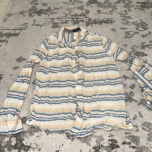Romeo & Juliet Couture button down stripped  shirt